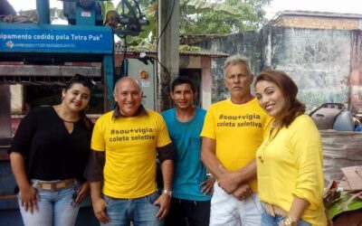 Parceria com Cooperativa de Catadores de Materiais, Recicláveis de Vigia de Nazaré do Estado do Pará – RECICRON